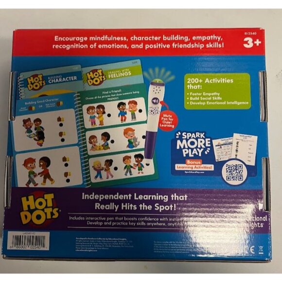 Educational Insights Hot Dots Feelings & Friendships Social Learning Workbooks - Picture 2 of 7